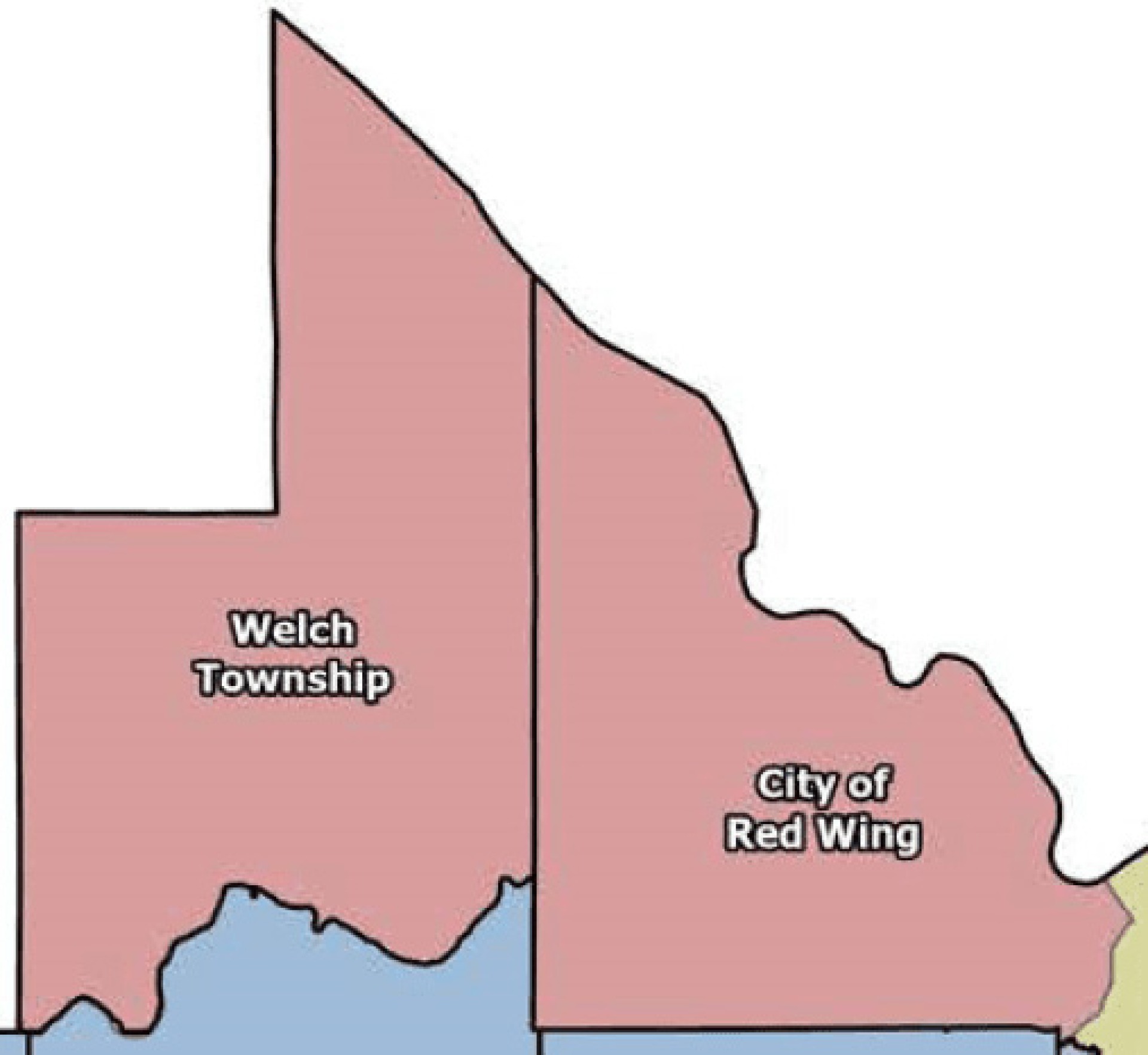 Goodhue County District 1 map.