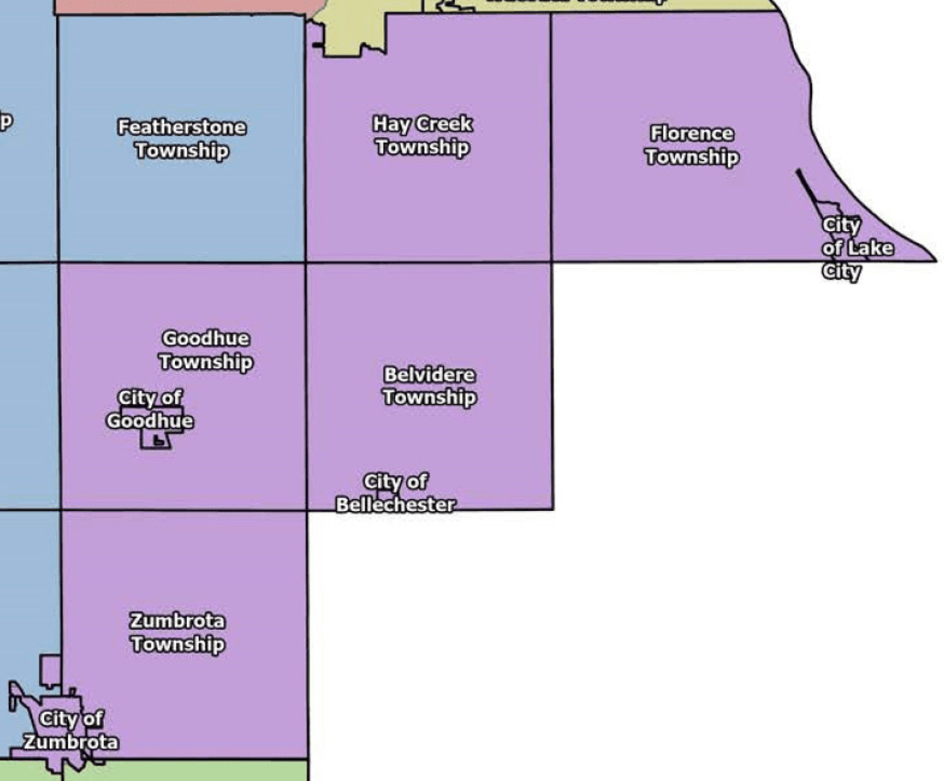 Goodhue County District 4 map