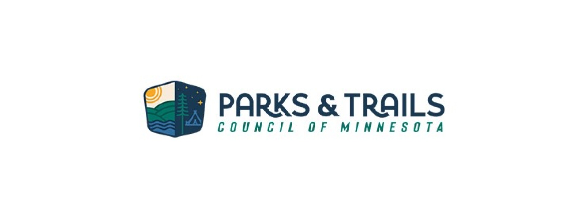 The parks and trails council of Minnesota logo.